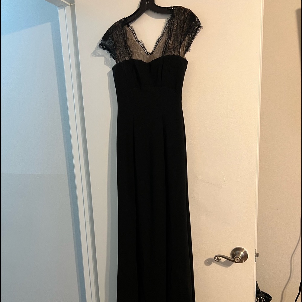BCBGMAXAZRIA Black Gown